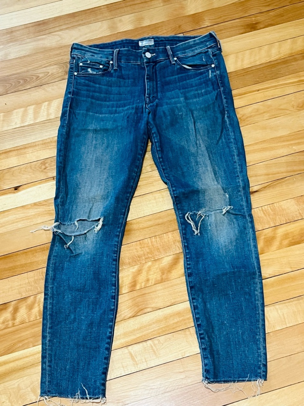 MOTHER The Hustler Skinny Jeans
